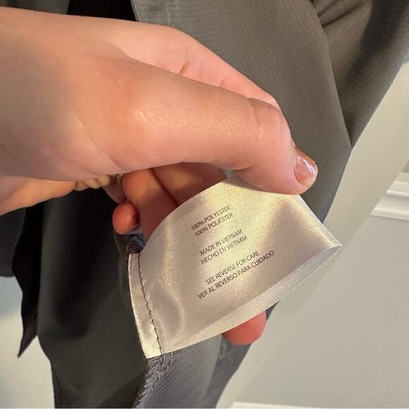 Eddie Bauer Gray Fisherman Top Large - Picture 8 of 11